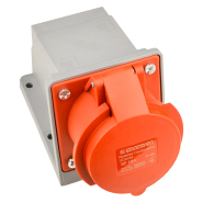 Розетка стаціонарна АСКО-УКРЕМ UCombi 5P, 16А, IP 44, A0080010152