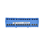 Шина N &quot;ноль&quot; в корпусном изоляторе на DIN-рейку ШНИ-6х9-14-К-С IЕК