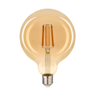 Лампа LED VIOLUX FILAMENT G95, 10W, E27, 2200K (бронза), 834012