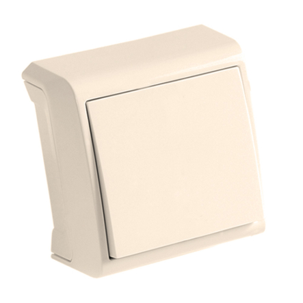 Выключатель 1 кл., VIKO VERA, 90681201, крем - 1