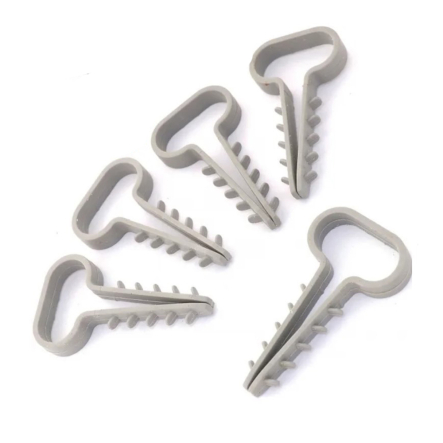 Дюбель-елочка, зажим, для плоского кабеля D25мм