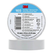 Изолента 3M Temflex 165 15mm x 10m, белая