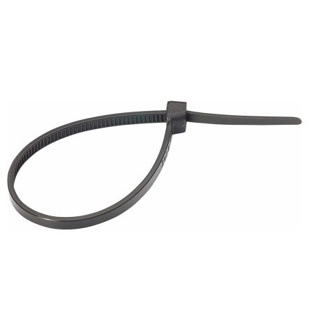 Хомут кабельний 200x3,5мм, 3М Scotchflex (FS-200 BW-C) чорний (100шт), KE234000112 - 1