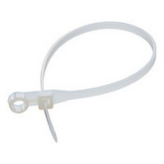 Стяжка під шуруп MHT-200-W (100шт) білий