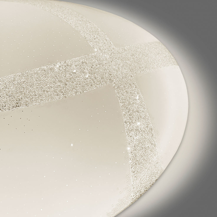 Светильник LED функциональный VIDEX,  GLANZ, 72W, 2800-6200K, 648 Lm, 480х125 мм, круг, 25542