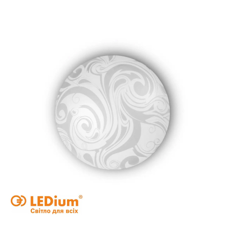 Светильник светодиодный LEDium, NATURAL, 18W, 1440Lm, 5000K, 260 мм, С15526 - 1