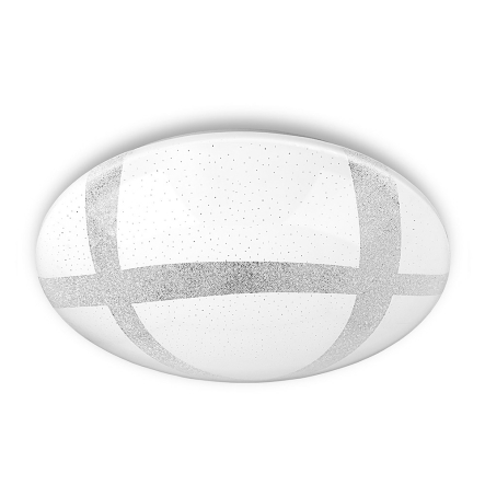 Светильник LED функциональный VIDEX,  GLANZ, 72W, 2800-6200K, 648 Lm, 480х125 мм, круг, 25542