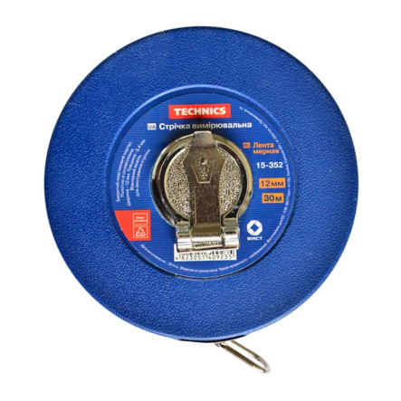 Вимірювальна рулетка 30 м скловолокно - 1