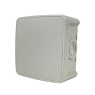 Коробка розподільна СКІМ B1102009, 114х114х54 (К115-1) + лапки, IP65, сіра