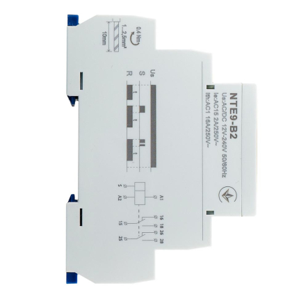 Реле задержки времени отключения АСКО-УКРЕМ NTE9-B2 AC/DC 12-240V, A0010240004