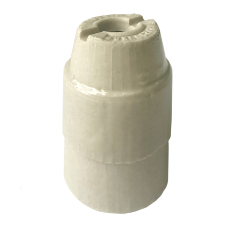 Патрон Е14, керамический, подвесной