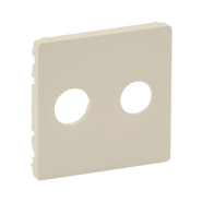 Лицевая панель розетки TV-SAT Legrand Valena Life, 754821, слоновая кость