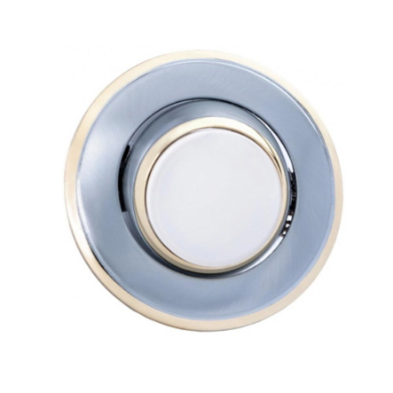 Светильник точечный Delux DR39002R, R39, 220V, хром матовый/золото - 1