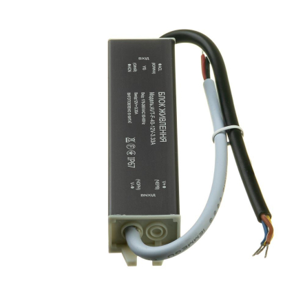 Блок питания LED AVT NEW 12V IP65 3,33А - 40W Блок питания LED AVT NEW 12V IP65 3,33А - 40W