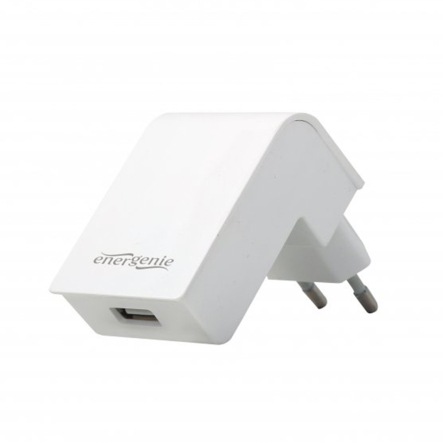 Зарядное устройство Energenie EG-UC2A-02-W, USB 2.1 A, белый - 1