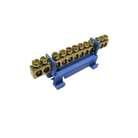 Шина PE "земля" на DIN-изоляторах тип "Стойка" ШНИ-6х9-12-С-Ж IEK - 1