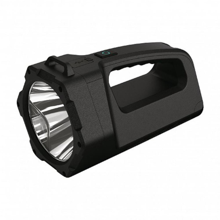 Фонарик ручной EUROLAMP 5W battery+С черный