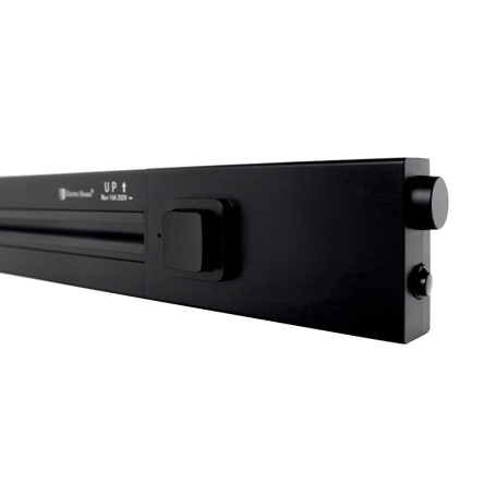 Трековая рейка 1 м Electro House Pandora Black (чёрная), EH-PT-1B - 1