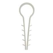 Дюбель-ялинка, затискач, для круглого кабелю D16мм