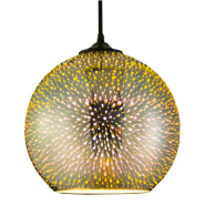 Подвес стекло 3D эффект QUANTUM  HOROZ Electric 021-006-0001-010