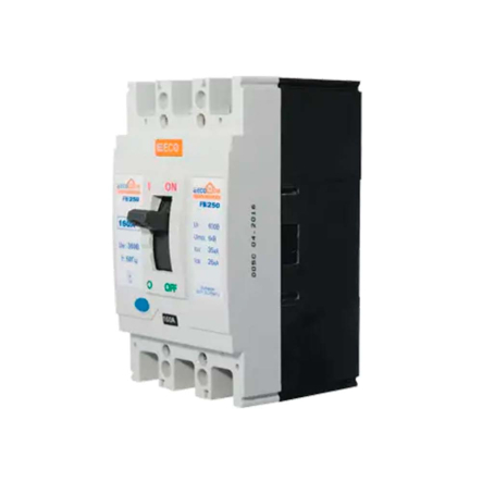 Автоматический выключатель ECOHOME АСКО-УКРЕМ ECO FB/250, 3P, 160A, ECO060010007