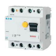 Диференціальне реле EATON РF6-25/4/003, 4P, 25A, 6кА, 30мА, 286504