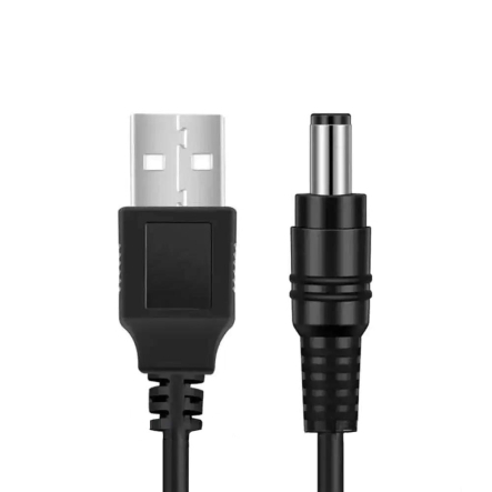 Кабель для роутера USB от павербанка 12V, 5,5x2,1mm - 1