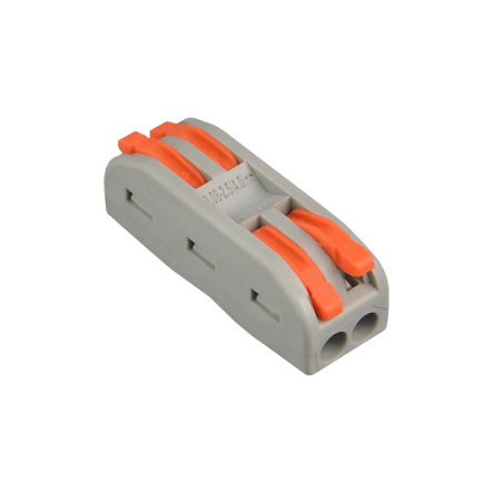 Клема сполучна універсальна РСТ-2-2 (помаранчева), АСКО-УКРЕМ, A0130010109 - 1