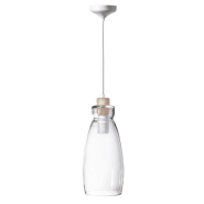 Підвіс Vesta VETRO 58121, h=37/250 см, d=14 см, 1х60Вт, Е-27, colorless