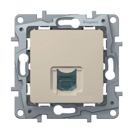 Розетка RJ45 кат 5 UTP Legrand Etika, 672341, слонова кістка - 1