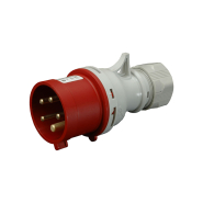 Вилка промышленная SEZ IVN 3253, IP 44, 32A, 400V, 5n