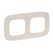 Рамка 2-я Legrand Valena Allure, 754312, слонова кістка