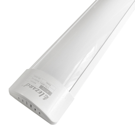 Светильник линейный LED LEZARD 40W, 1200мм, 6500К, IP20, белый, 464-FL12-040