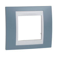 Рамка 1-місна синя Schneider Electric Uniсa PLUS, MGU6.002.873