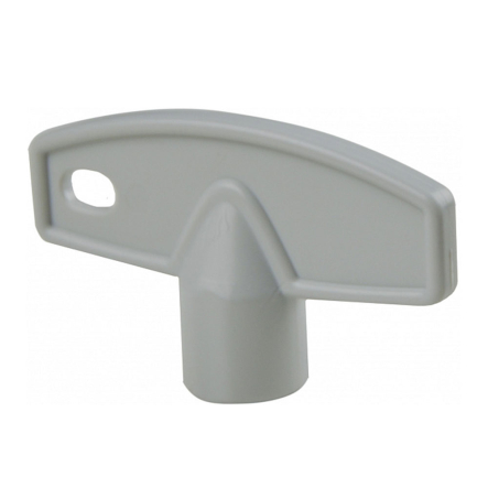 Ключ пластиковий до корпусу ударостійкого АСКО-Укрем, 60*80*28 із АБС-пластику серії UBox, A0270010035 - 1