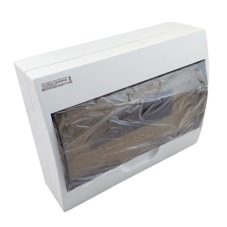 Корпус пластиковый TechnoSystems ЩРН-П-12 модульний навесной, TNSy5000769 - 1