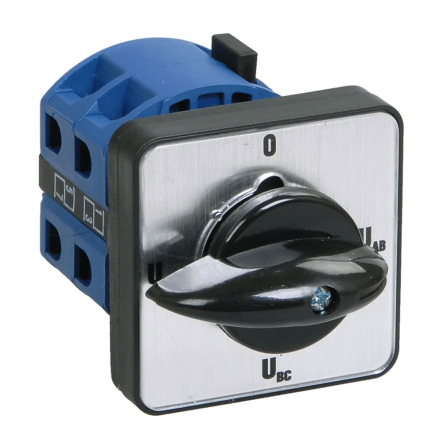 Переключатель кулачковый IEK ПКП32-44/О 32А "Uc-O-Ua-Ub" 4Р/400B, BCS14-032-4 - 1