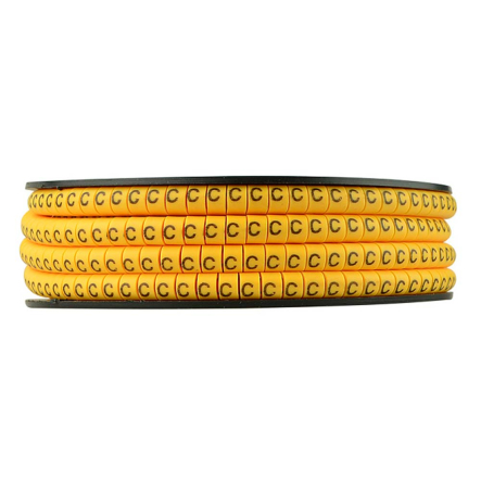 Кабельный маркер АСКО-УКРЕМ ЕС-1 1,5-3,5 кв.мм символ "С", A0150080063 - 2