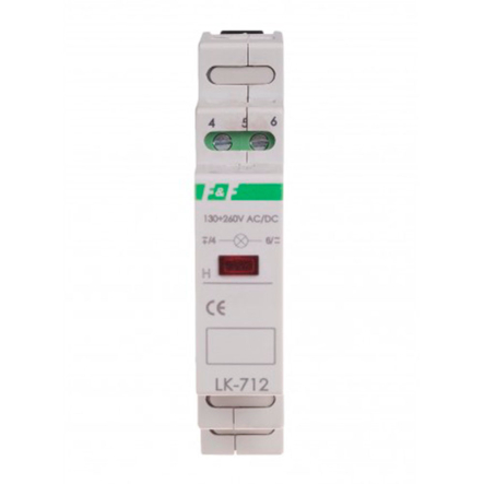 Індикатор живлення F&F LK-712 червоний - 1