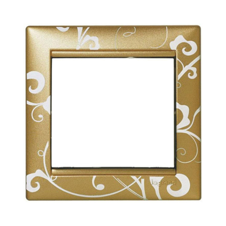 Рамка 1 пост LEGRAND Valena, 770020, золото Барокко - 1