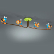 Спот Massive 56314/55/10 BIRDEY, 4хGU10, 50W, 162х813 мм