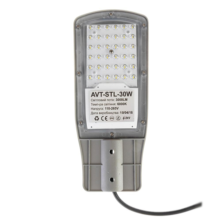 Светильник консольный светодиодный Кобра AVT-STL-30W, 30W, белый - 1