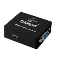 Перетворювач сигналу Cablexpert DSC-HDMI-VGA-001, c HDMI на VGA