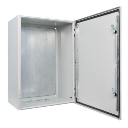 Щит металлический с монтажной панелью АСКО-Укрем, 60*50*20, IP65, серия UBox, A0260020055