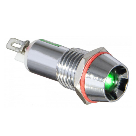 Сигнальная арматура АСКО-УКРЕМ AD22C-10 24V AC/DC, зеленая, A0140030119 - 1