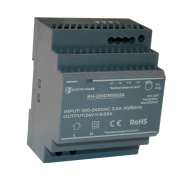 Блок живлення на DIN-рейку Electro House EH-DNDR10024, 92 Вт, 83 А, 24В
