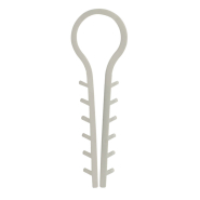 Дюбель-ялинка, затискач, для круглого кабелю D10мм