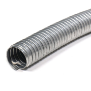 Металорукав ДКС РЗ-Ц-Х-25 з оцинк. сталі із захисн. покриттям та бавовняним ущільн, Дн25мм, 6193-2525