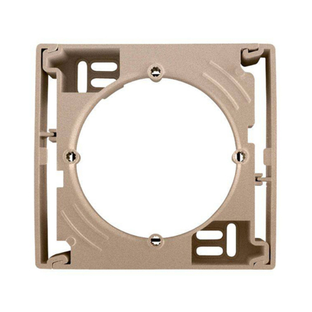 Коробка для зовнішнього монтажу, титан, одиночна Schneider Electric Sedna, SDN6100168 - 1