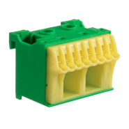 Блок HAGER KN10E, PE-клема, кількість одиниць - 1.5; ширина - 45мм, 1P, 63A, 34х33х45 мм